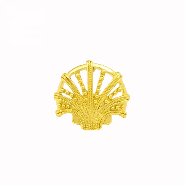 Calamari Ring Jewelry gold plated Coveti