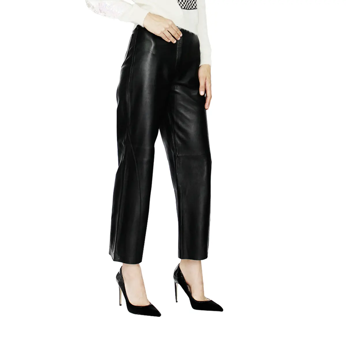 MLML women’s katy culotte leather pants Clothing leather goods Coveti