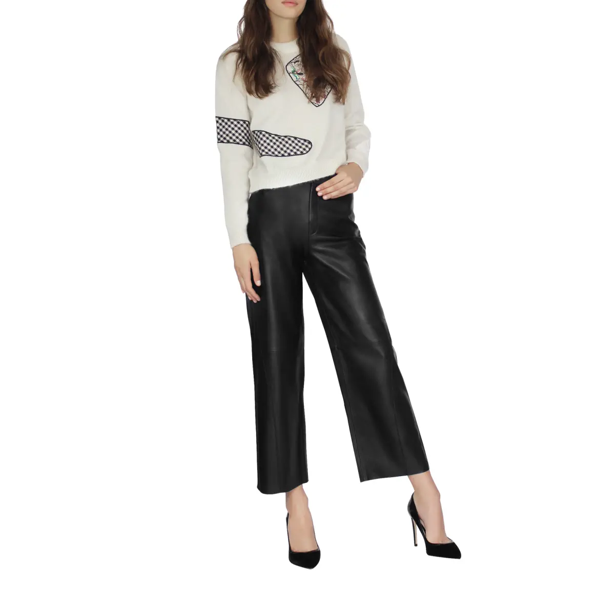 MLML women’s katy culotte leather pants Clothing leather goods Coveti