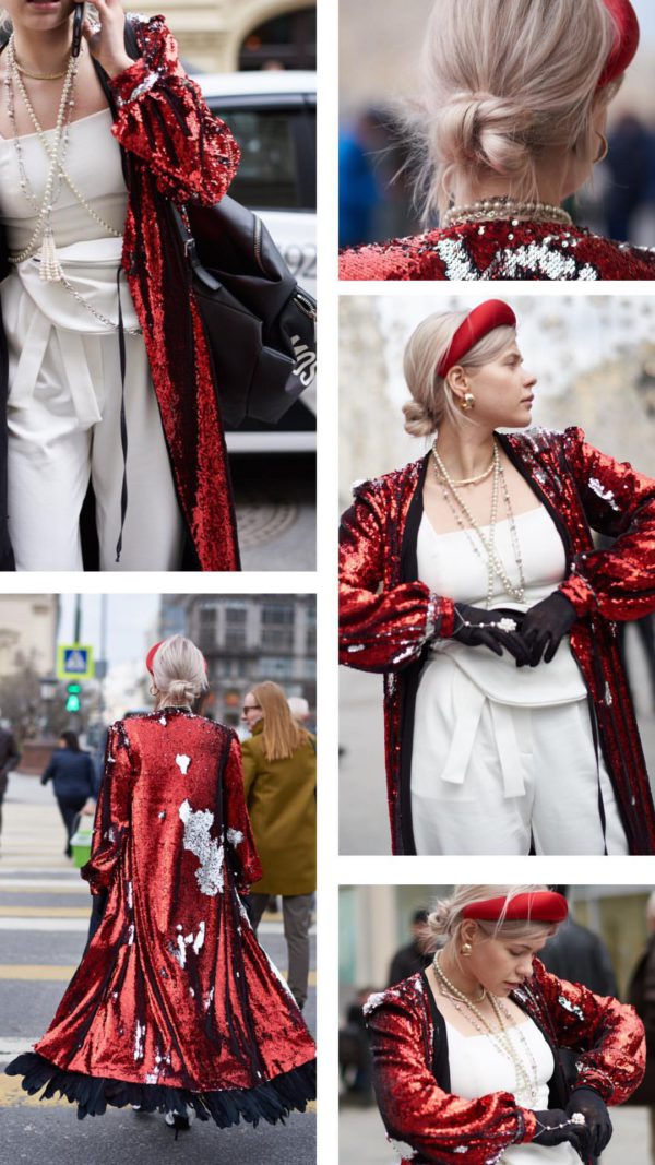 red sequin tuxedo dress Red And Feathers Sequin Tuxedo Dress Clothing Apple Bodyshape Coveti