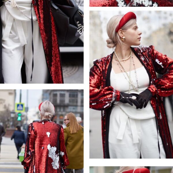 red sequin tuxedo dress Red And Feathers Sequin Tuxedo Dress Clothing Apple Bodyshape Coveti