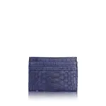 Python Leather Oxford Blue Cardholder Accessories Bangkok Bootery Coveti