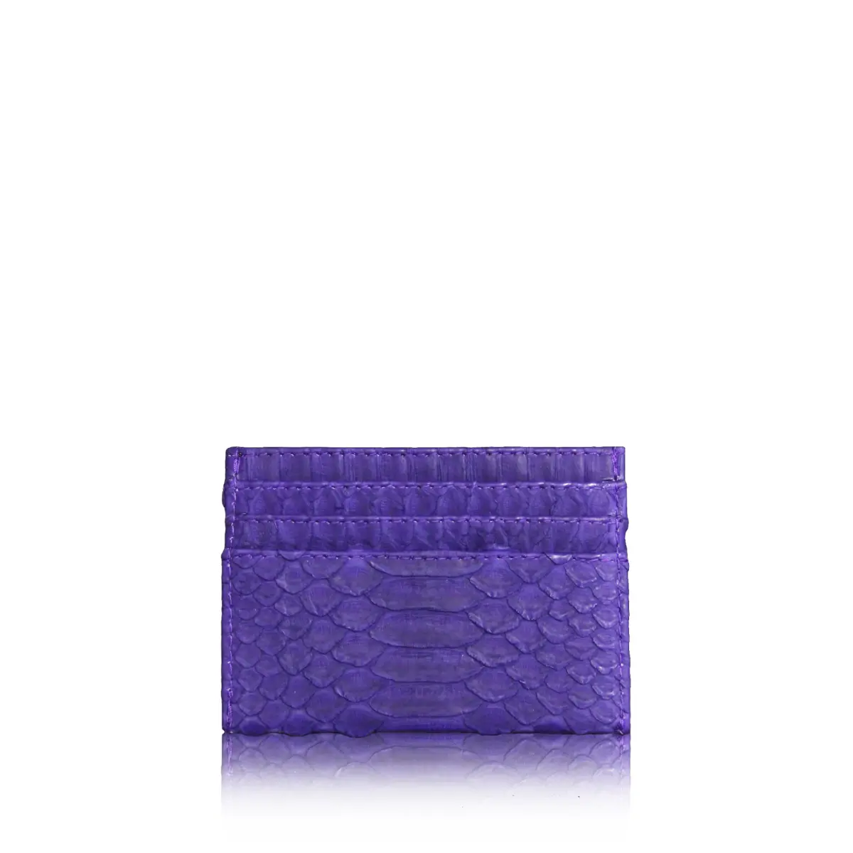 Python Leather Royal Purple Cardholder Accessories Bangkok Bootery Coveti