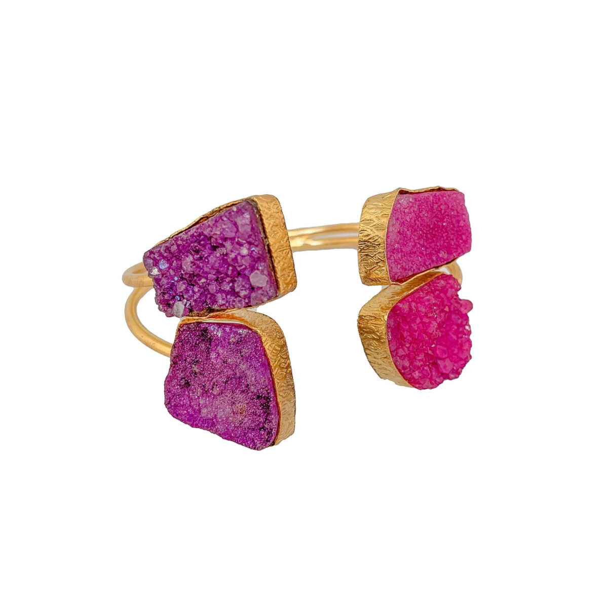 Tanya litkovska Women’s Pink Crab Cuff Bracelet Bracelets black velvet headband Coveti
