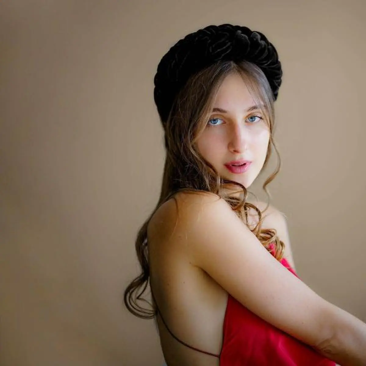 Tanya Litkovska women’s velvet black headband Accessories black velvet headband Coveti