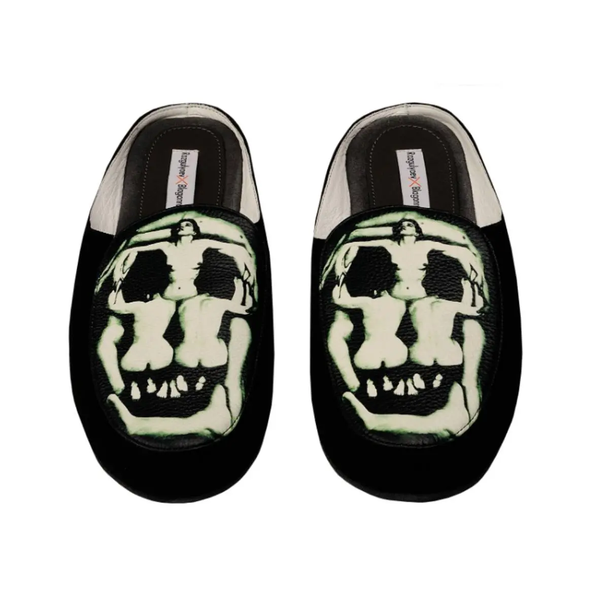 RxB men’s Skull in Art home slippers Home slippers fur mules Coveti