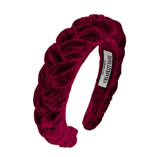 slim velvet mooseberry headband Accessories emerging designer Coveti