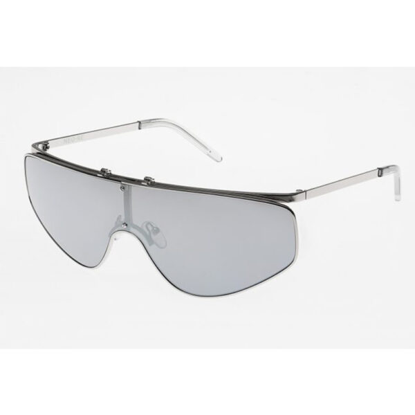 Cyber racer silver sunglasses Accessories designer sunglasses Coveti