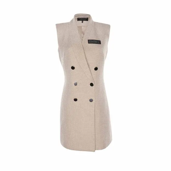 The back up sports wrap nude blazer dress Clothing blazer Coveti