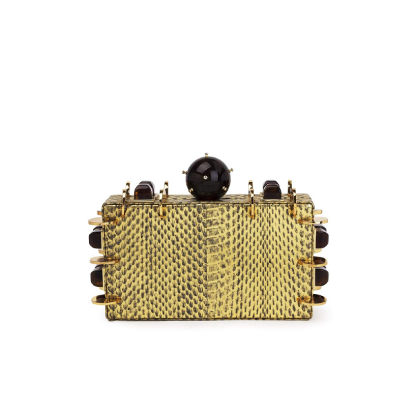 Graphic gold snake skin bag Bags bag Coveti