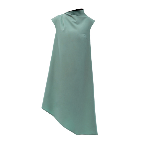 Magda asymmetric green dress Clothing dress Coveti