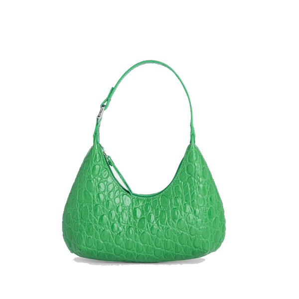 Baby cush papaya flat grain leather bag Bags bag Coveti