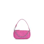 Mini mud circular croco embossed leather bag Bags bag Coveti