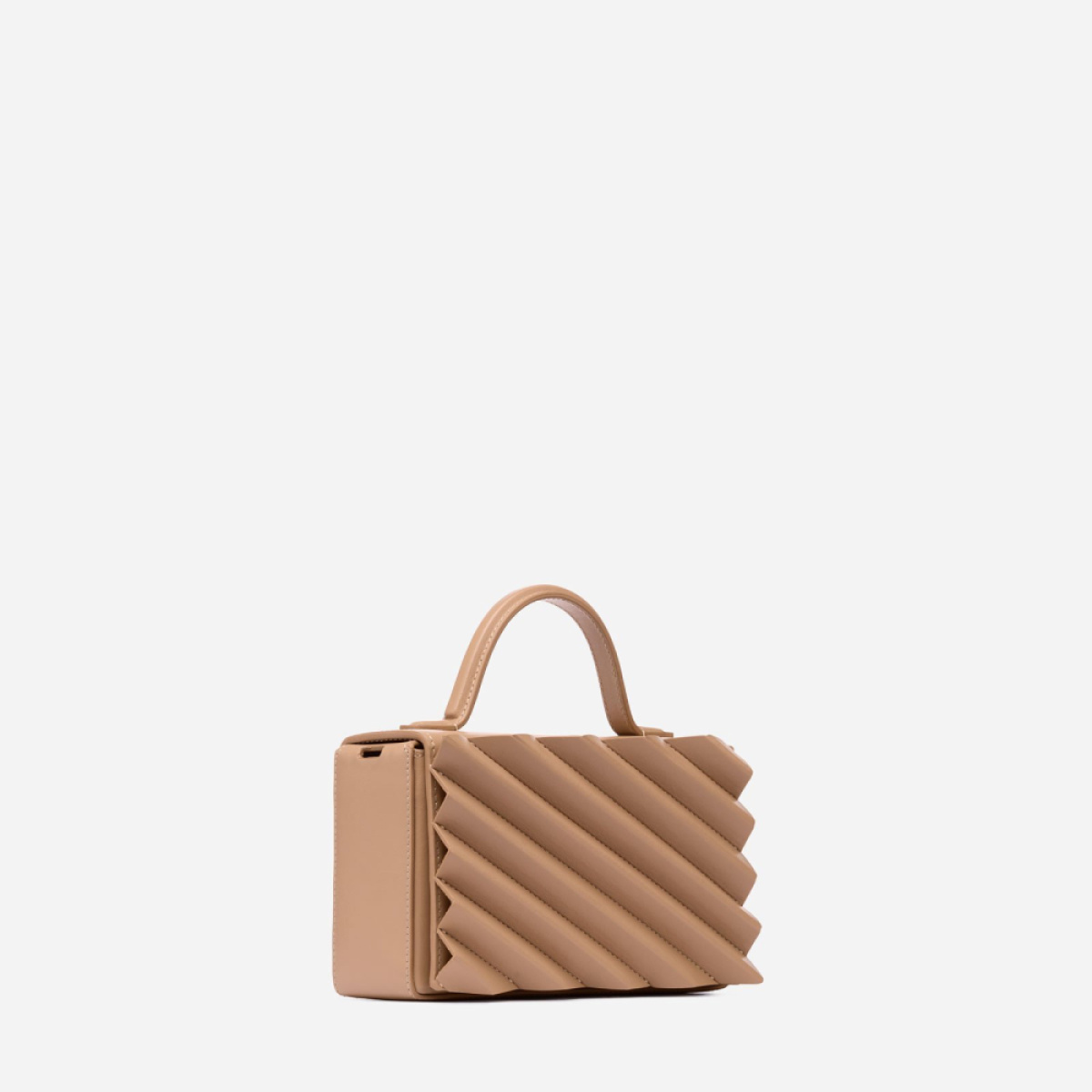 Small naomi lizard effect brown bag Bags bag Coveti