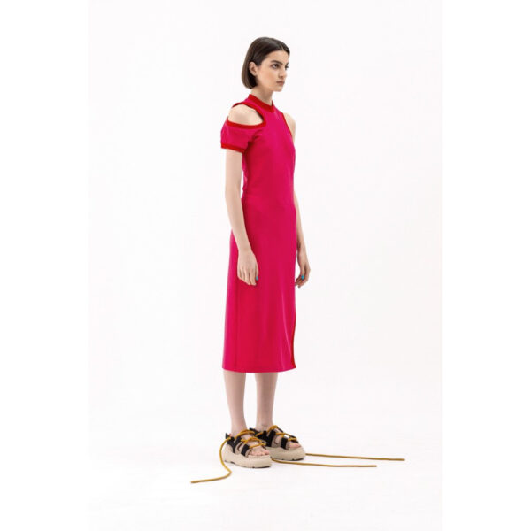 Asymmetric jersey red dress Asymmetric jersey red dress Clothing buy red dress Coveti