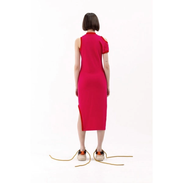 Asymmetric jersey red dress Asymmetric jersey red dress Clothing buy red dress Coveti