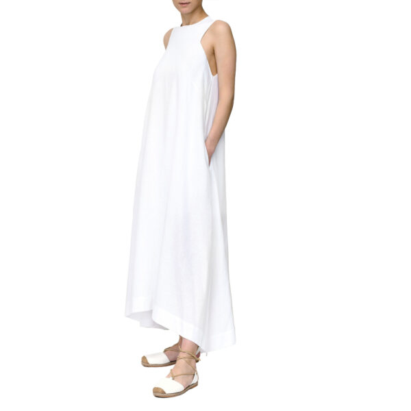 Geometry linen dress Clothing dress Coveti