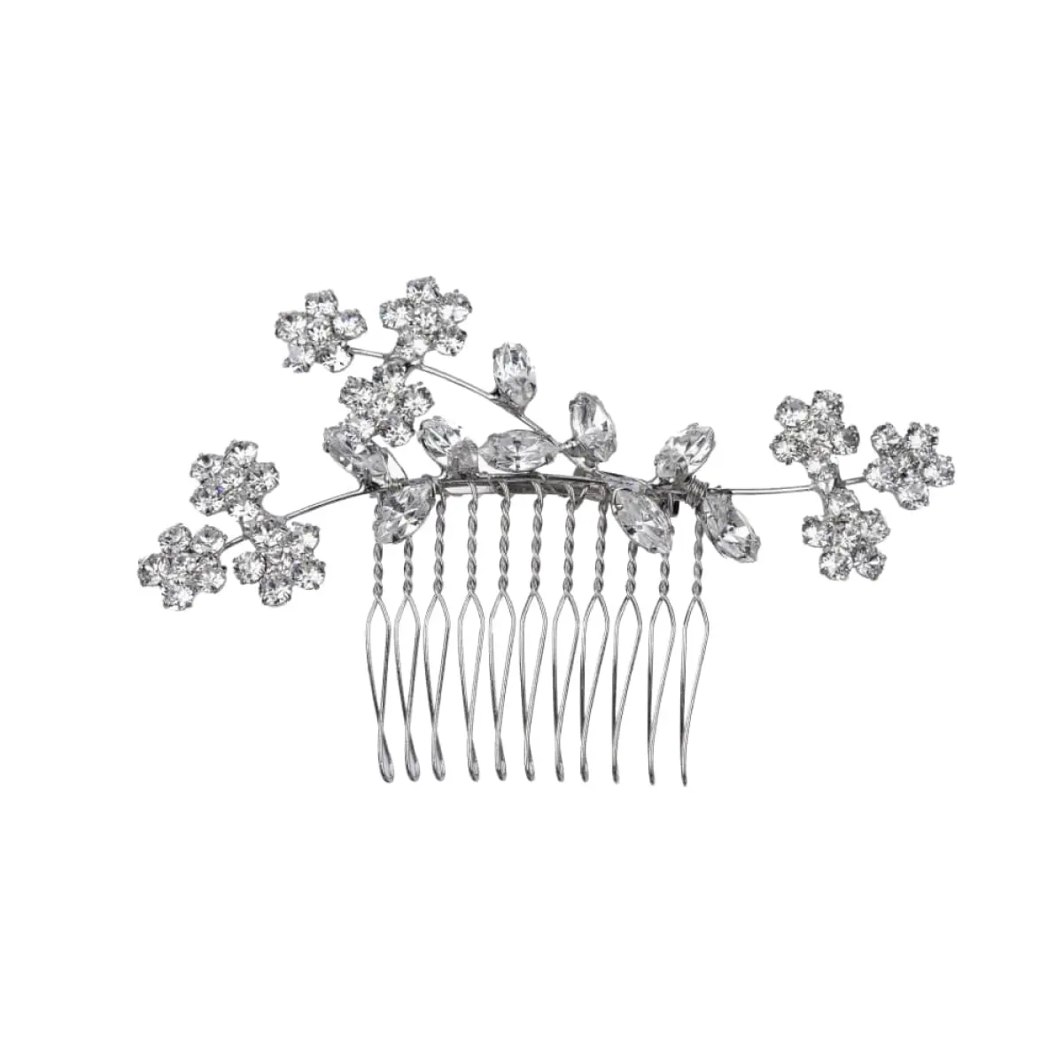 Violet crystal comb Accessories Bridal Coveti