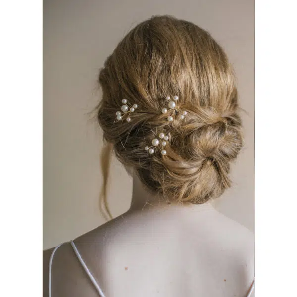 Violet crystal comb Accessories Bridal Coveti