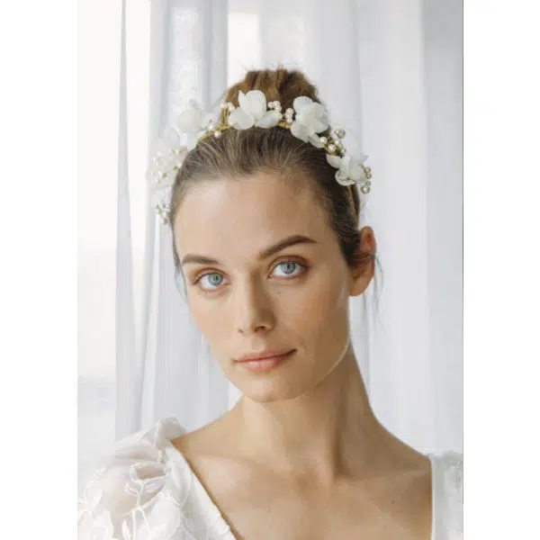 Violet crystal comb Accessories Bridal Coveti