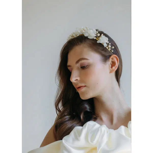 Violet crystal comb Accessories Bridal Coveti