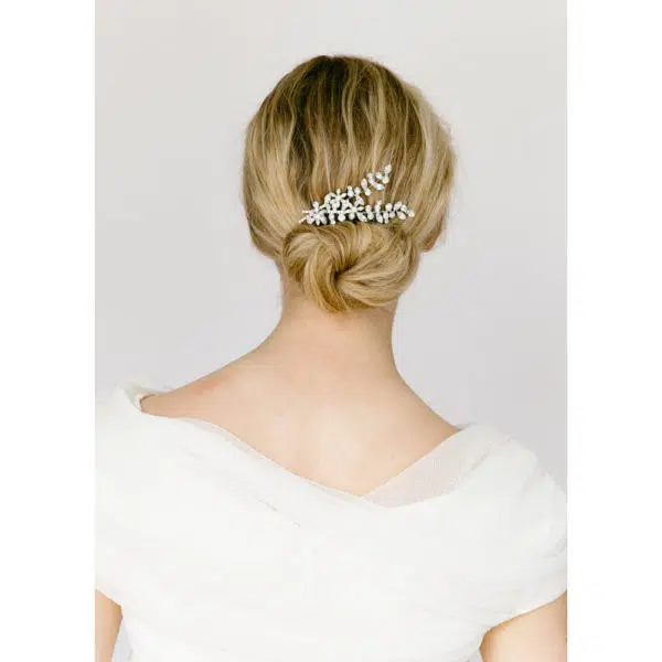 Violet crystal comb Accessories Bridal Coveti