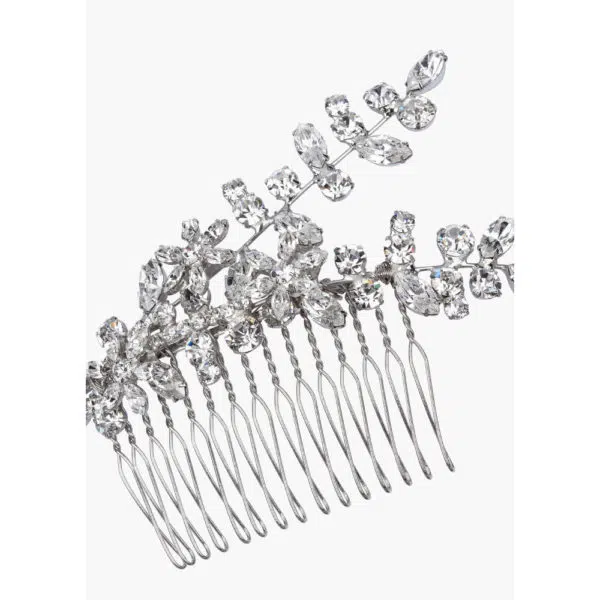 Violet crystal comb Accessories Bridal Coveti