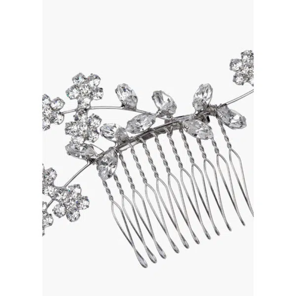 Violet crystal comb Accessories Bridal Coveti