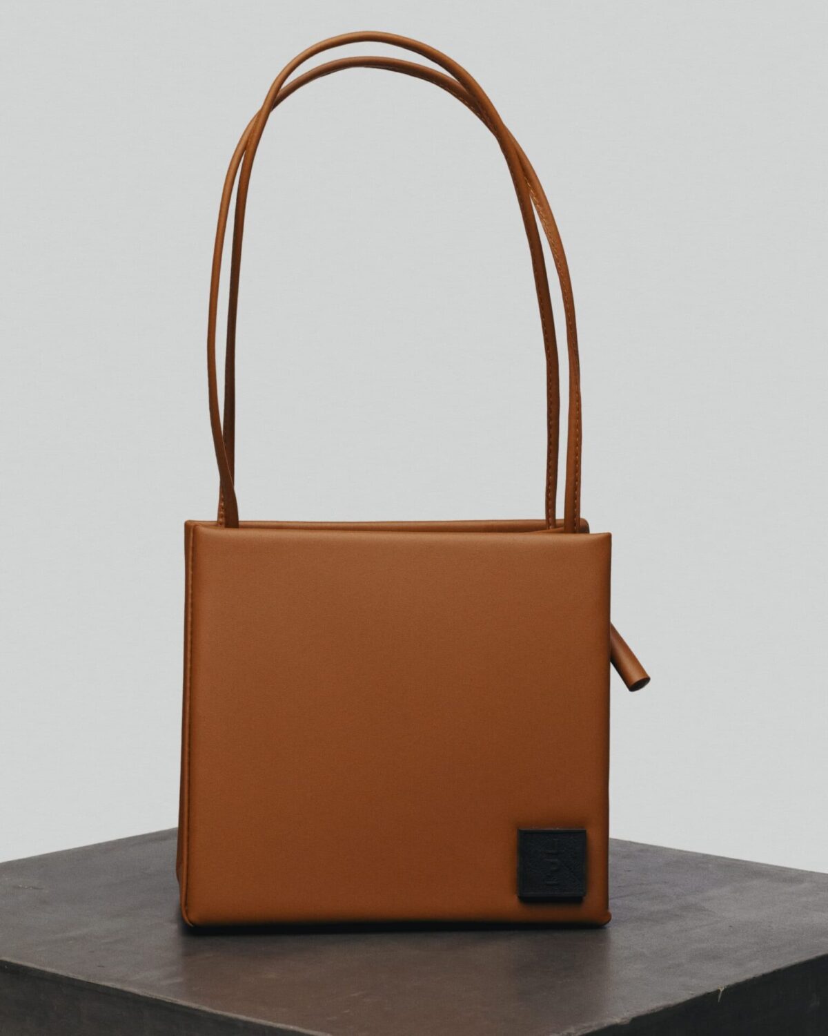 Square brown bag Bags bag Coveti