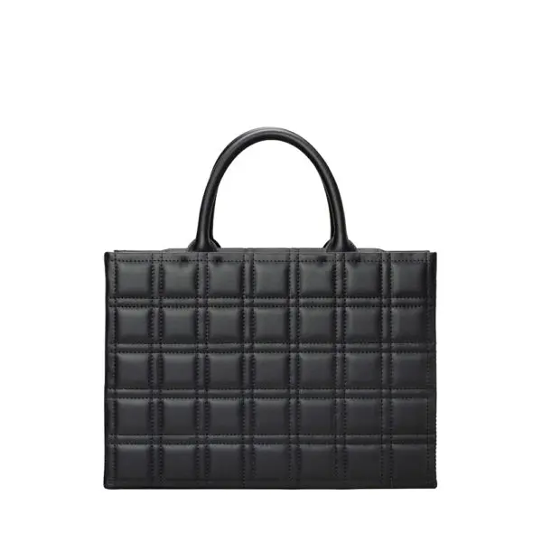 Large square black bag Bags bag Coveti