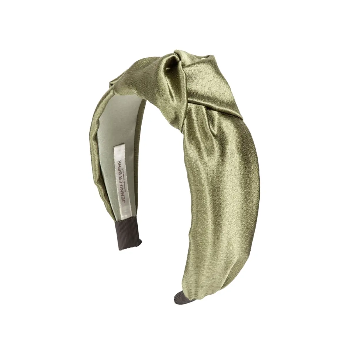 Attica headband in sage grosgrain Accessories designer Coveti
