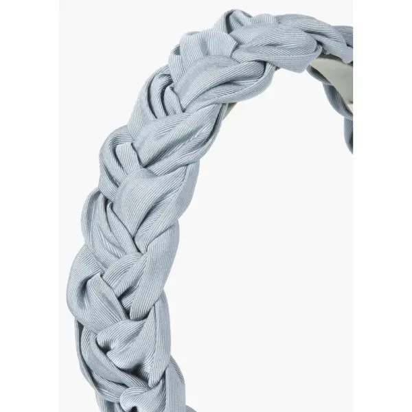 Attica headband in sage grosgrain Accessories designer Coveti