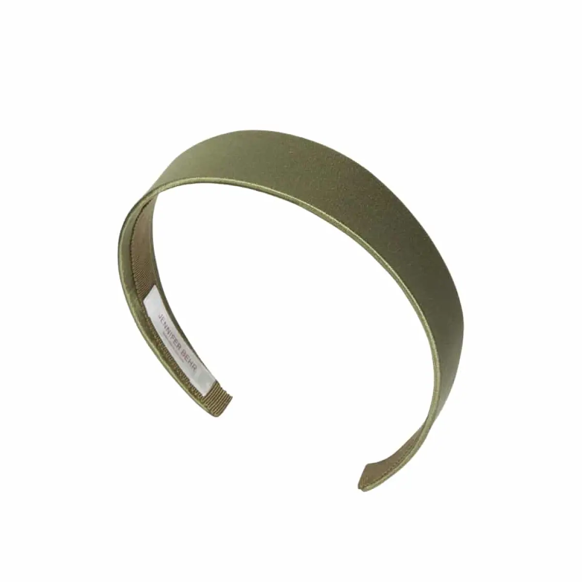 Attica headband in sage grosgrain Accessories designer Coveti