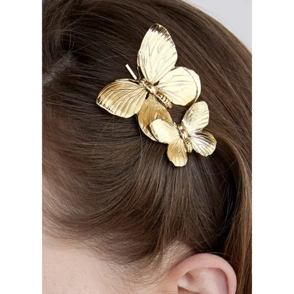 Pippa gold bobby pin set Accessories Bridal Coveti