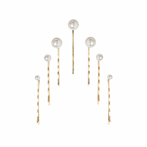 Pippa gold bobby pin set Accessories Bridal Coveti