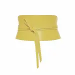 Corset  Yellow Leather  Belt Accessories British designer Coveti
