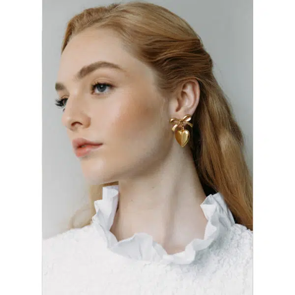 Marveille Champagne comb Accessories Bridal Coveti