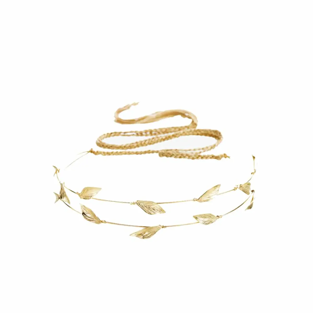 Marveille Champagne comb Accessories Bridal Coveti
