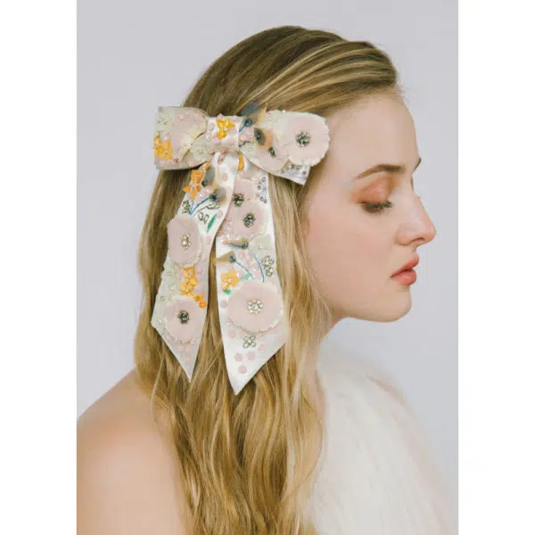 Bailey bow pearl barrette Accessories bow Coveti