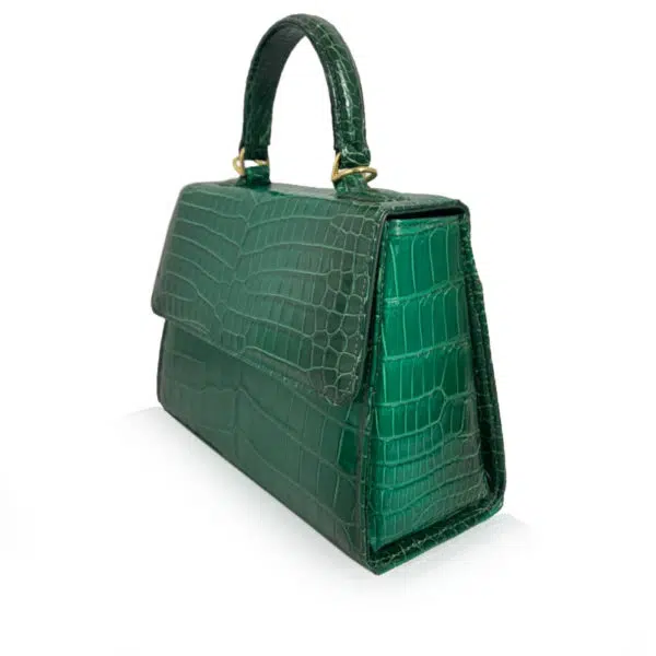 Caddy crocodile belly leather handbag Bags Bangkok Bootery Coveti