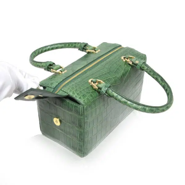 Caddy crocodile belly leather handbag Bags Bangkok Bootery Coveti