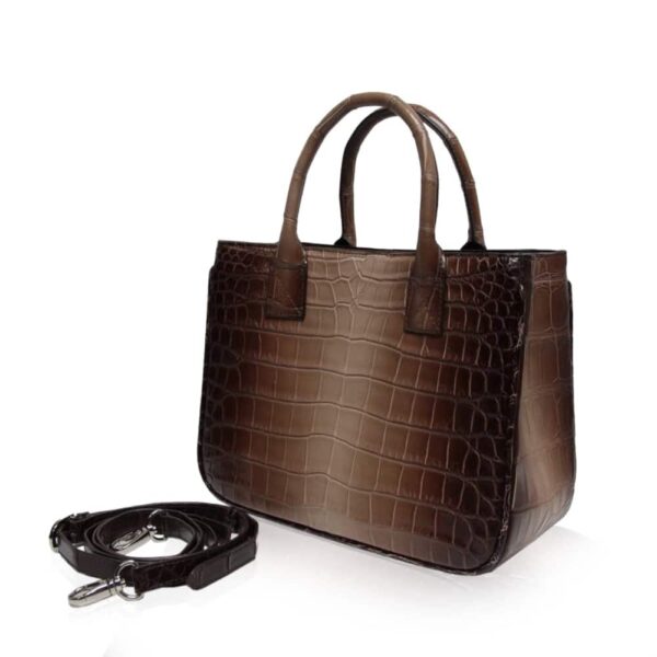 Caddy crocodile belly leather handbag Bags Bangkok Bootery Coveti