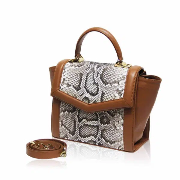 Caddy crocodile belly leather handbag Bags Bangkok Bootery Coveti