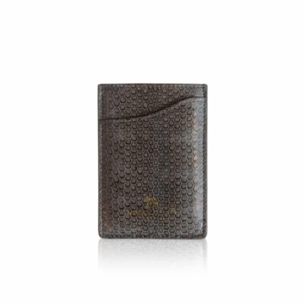 Crocodile matte tan cardholder Accessories Bangkok Bootery Coveti