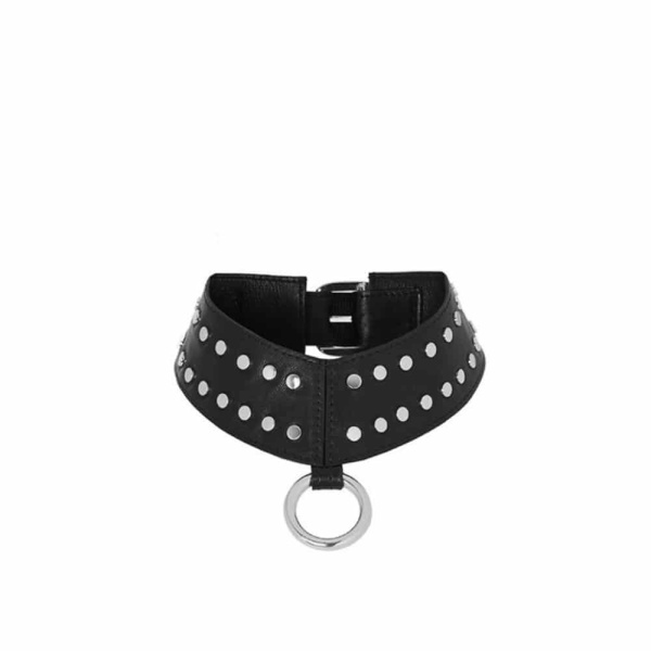 Pierced chain black cuff Cuffs British designer Coveti