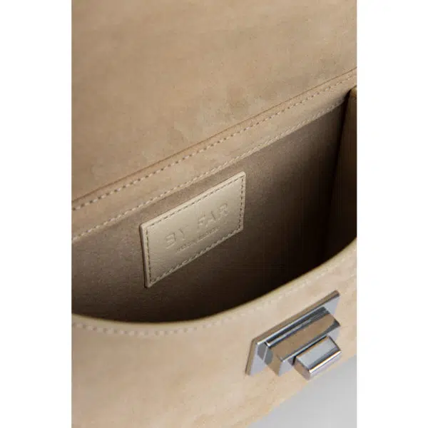 Billy cappuccino suede leather bag Bags bag Coveti