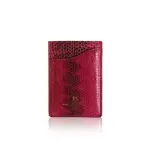 Crocodile leather shiny blue cardholder Accessories Bangkok Bootery Coveti