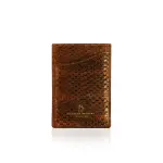 Crocodile leather shiny blue cardholder Accessories Bangkok Bootery Coveti