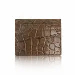 Crocodile leather shiny blue cardholder Accessories Bangkok Bootery Coveti
