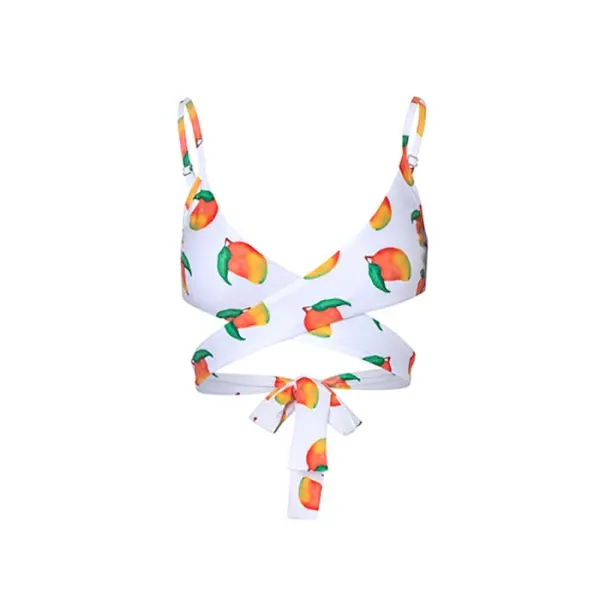 Sol swimwear white bardado top Beachwear Africa Coveti